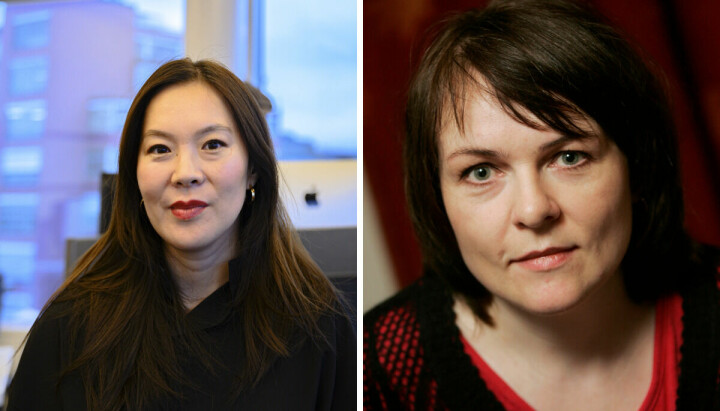 Morgenbladet-redaktør Sun Heidi Sæbø (til venstre) har bestemt seg for å legge ned spalten til Mette Hellenes (til høyre).