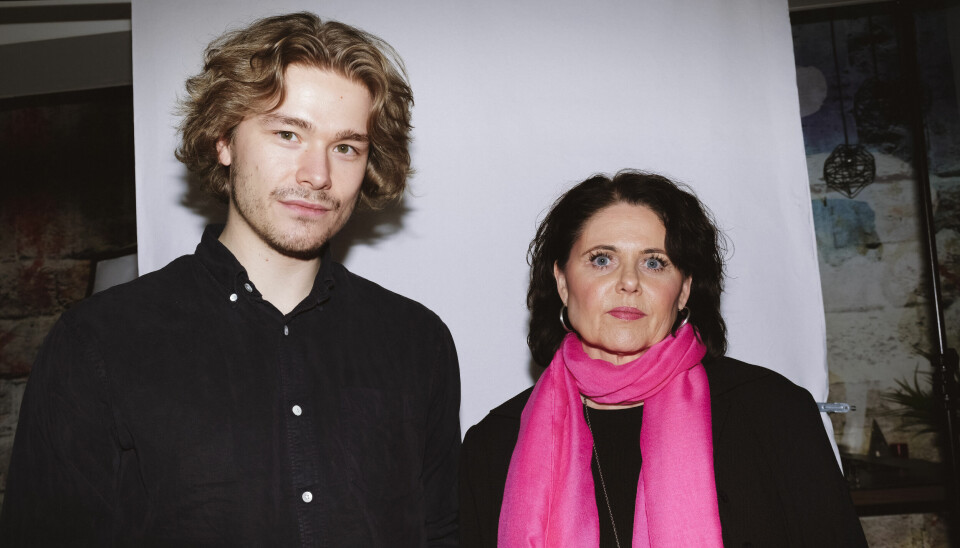 Avbildet: Rettspsykolog Susanne Nordby Johansen og skuespiller Jonas Hoff Oftebro