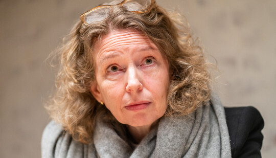 Visuell redaktør i NTB, Christina Dorthellinger.