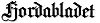 Fjordabladet logo