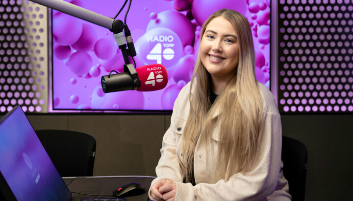 Victoria Skau blir ny programleder på Radio Topp 40. På bildet: Victoria Skau, ny programleder på Radio Topp 40.