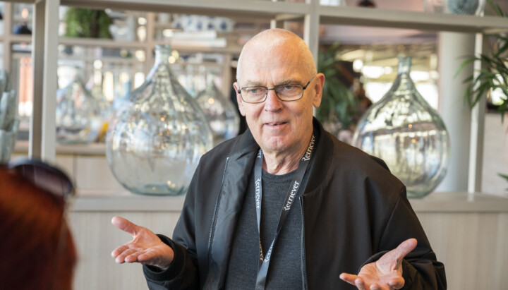 John Bones, daglig leder i for SKUP, er på plass i Tønsberg. John Bones, daglig leder i for SKUP, er på plass i Tønsberg.