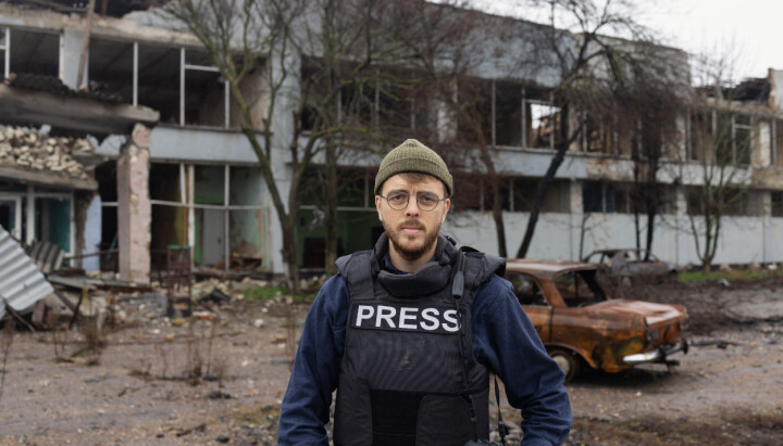 På bildet: Journalist og fotograf i VG, Kyrre Lien.
