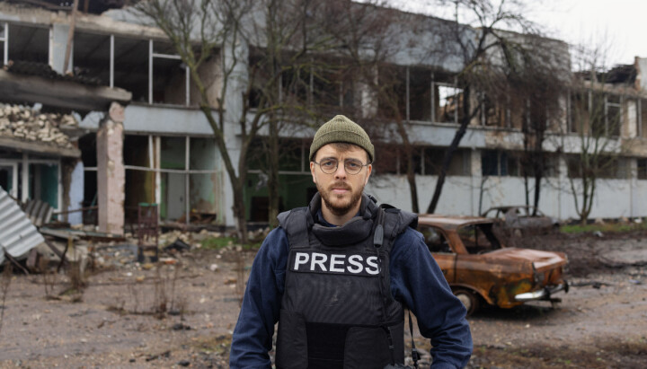 Journalist og fotograf i VG, Kyrre Lien. På bildet: Journalist og fotograf i VG, Kyrre Lien.