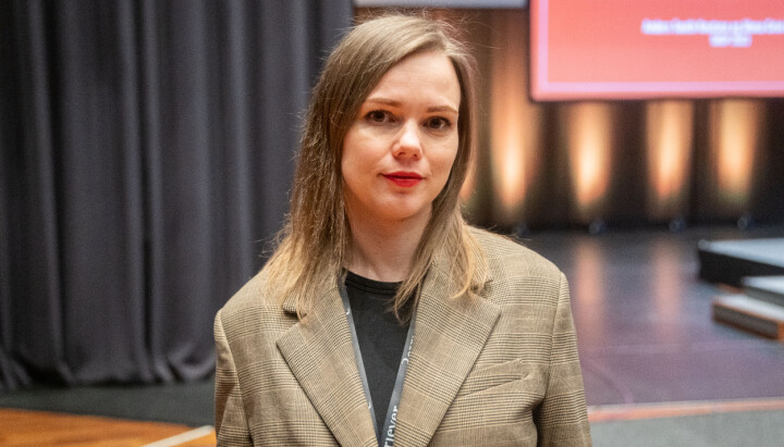 Den ukrainske redaktøren og journalisten Anna Babinets gjestet SKUP.
