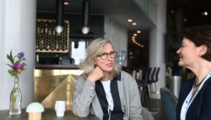 Ranghild Olsen og Birgit Røe Mathisen på LLA. Ranghild Olsen og Birgit Røe Mathisen på LLA.