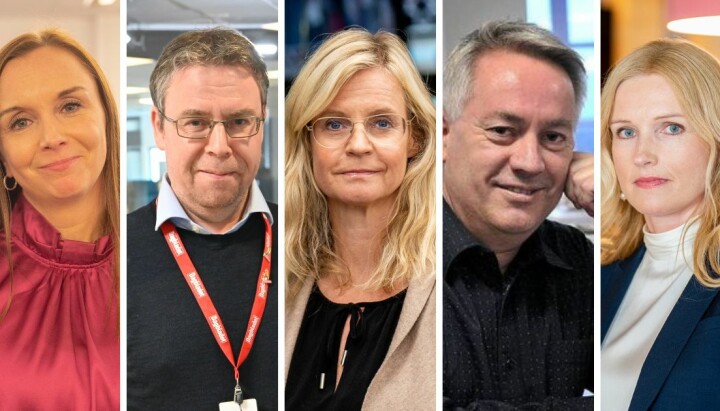 Redaktør for NRK Direkte, Kathrine Hammerstad, nyhetsredaktør Frode Hansen i Dagbladet, nyhetsredaktør Karianne Solbrække i TV 2, ansvarlig redaktør Bernt Lyngstad i Sarpsborg Arbeiderblad og nyhetsredaktør i NTB, Hilde Schjerve. Redaktør for NRK Direkte, Kathrine Hammerstad, nyhetsredaktør Frode Hansen i Dagbladet, nyhetsredaktør Karianne Solbrække i TV 2, ansvarlig redaktør Bernt Lyngstad i Sarpsborg Arbeiderblad og nyhetsredaktør i NTB, Hilde Schjerve.