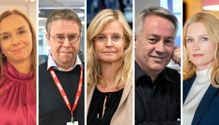 Redaktør for NRK Direkte, Kathrine Hammerstad, nyhetsredaktør Frode Hansen i Dagbladet, nyhetsredaktør Karianne Solbrække i TV 2, ansvarlig redaktør Bernt Lyngstad i Sarpsborg Arbeiderblad og nyhetsredaktør i NTB, Hilde Schjerve.