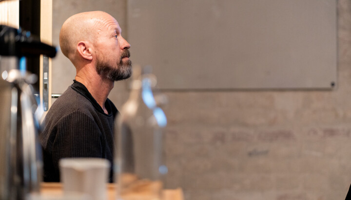Etikkredaktør Per Arne Kalbakk i NRK, her avbildet under enn annen PFU-behandling.