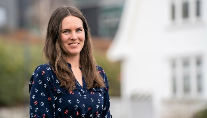 Trine Barka Højmark er konstituert som ansvarlig redaktør og daglig leder i Bygdebladet Randaberg & Rennesøy. Foto: Mikkjell Lønning, Sandnesposten.