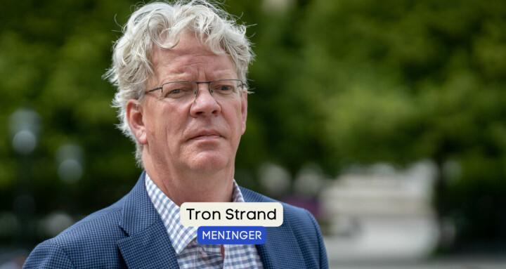 Tron Strand, ledeer av Pressens offentlighetsutvalg