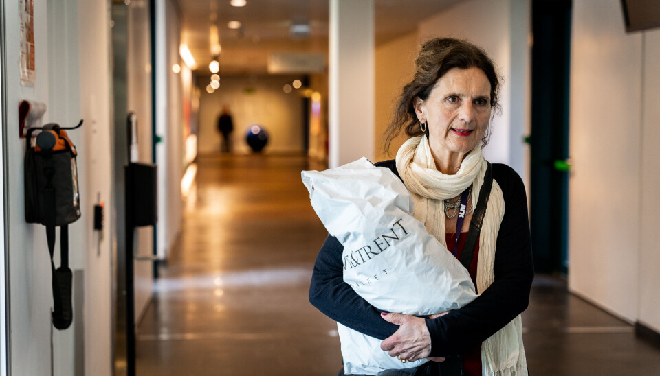 Sidsel Wold lånte en kjole fra kostymelageret på Marienlyst da hun gjestet Gullruten lørdag. Sidsel Wold lånte en kjole fra kostymelageret på Marienlyst da hun gjestet Gullruten lørdag.