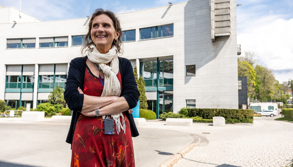 Sidsel Wold tar imot Medier24 midt under en morgenvakt på Marienlyst. Sidsel Wold tar imot Medier24 midt under en morgenvakt på Marienlyst.