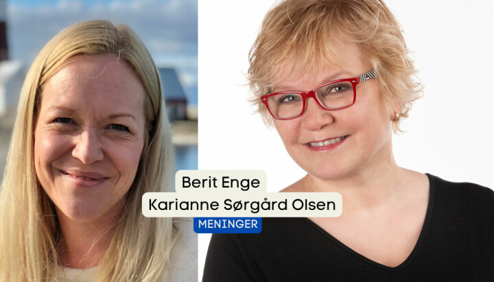 På bildet er Berit Enge, daglig leder ved Nordic Press Center i Washington og Karianne Sørgård Olsen, førsteamanuensis ved Nord Universitet.