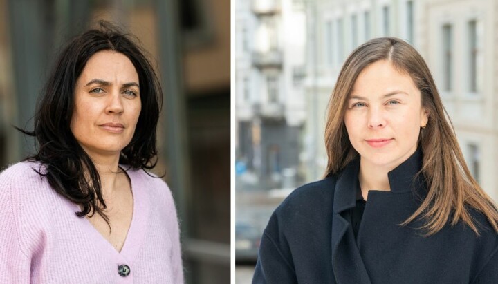 Sjefredaktør i Bergens Tidende, Frøy Gudbrandsen, og sjefredaktør i Bergensavisen, Guro Valland. Sjefredaktør i Bergens Tidende, Frøy Gudbrandsen, og sjefredaktør i Bergensavisen, Guro Valland.