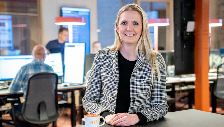 Tina Mari Flem, sjefredaktør og administrerende direktør i NTB. Tina Mari Flem, sjefredaktør og administrerende direktør i NTB.