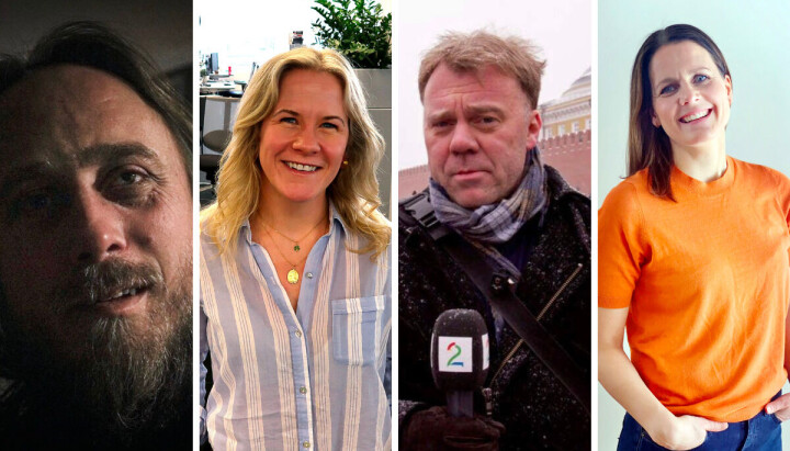 Gunnar Thorenfeldt i Aftenposten, Ina Vedde-Fjærestad i E24, Øystein Bogen i TV 2 og Tone Fridén i Adresseavisen er blant STUP-stipend-mottakerne i andre pulje i 2023. Gunnar Thorenfeldt i Aftenposten, Ina Vedde-Fjærestad i E24, Øystein Bogen i TV 2 og Tone Fridén i Adresseavisen er blant STUP-stipend-mottakerne i andre pulje i 2023.
Foto: Øistein Norum Monsen, Dagbladet/ E24/ Aage Aune, TV 2/ Privat