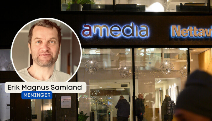 – Meningsmonopol (eller mediemonopol) er aldri bra. Konkurranse er skjerpende, og gir bedre journalistikk til leseren, skriver Erik Magnus Samland.