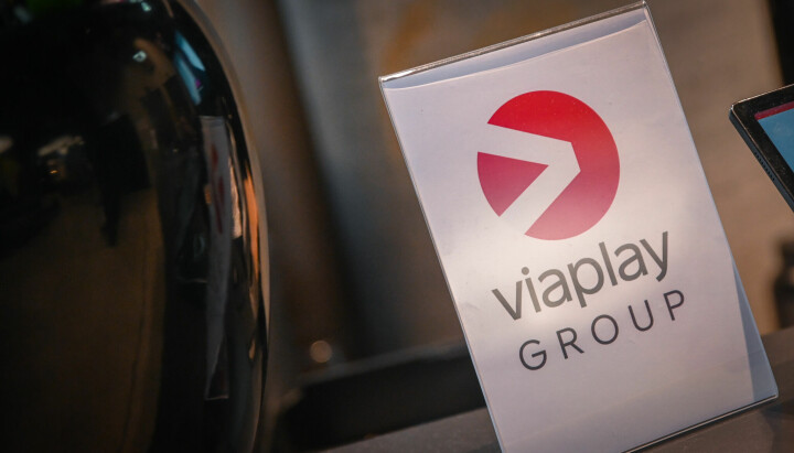 Illustrasjonsbilde av Viaplay Group-logo på Hasle i Oslo.