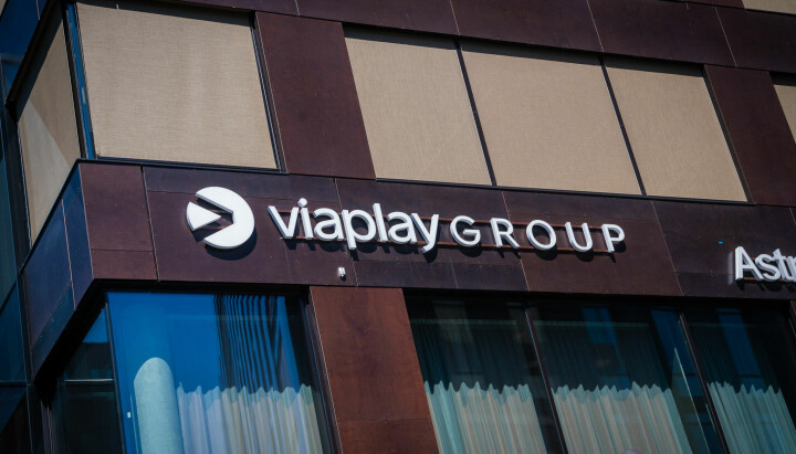 Viaplay Group på Hasle, eksteriør logo