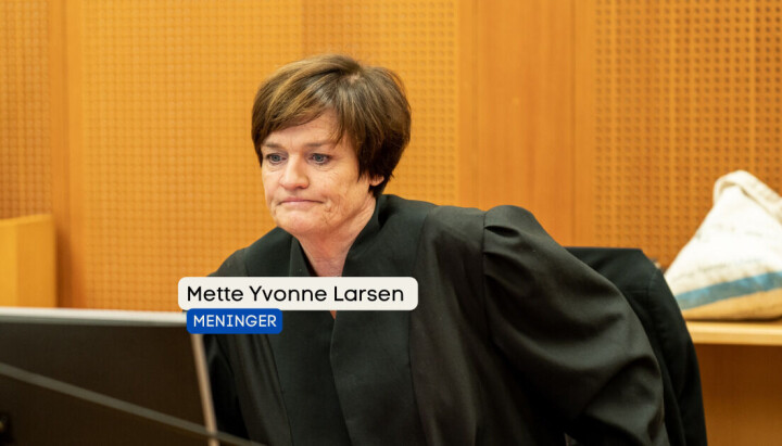 Mette Yvonne Larsen forsvarte mannen som nå er frikjent for voldtekt. Mette Yvonne Larsen forsvarte mannen som nå er frikjent for voldtekt.