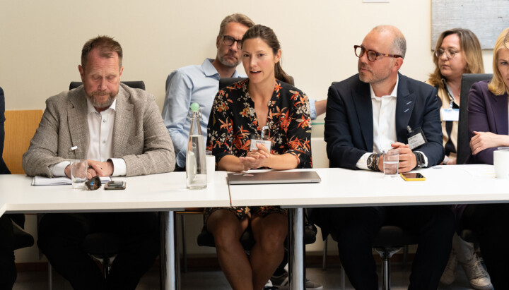 Politisk sjef i Meta Norge, Marianne Neraal (midten).