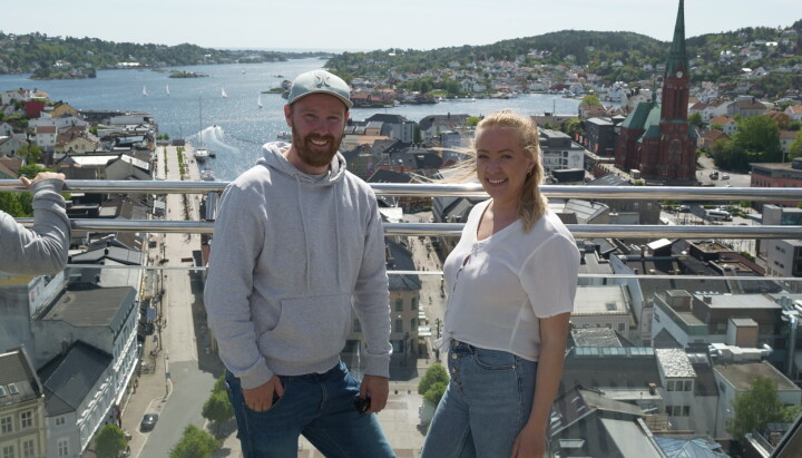 Øystein Bjerkestrand og Grete Helgebø skal være med om bord i Statsraad Lemkuhl i sommer.