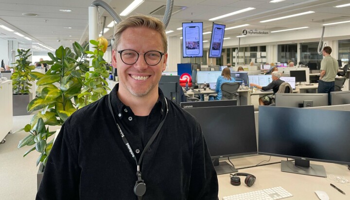 Kommersiell direktør i Aftenposten, Eirik Winsnes. Eirik Winsnes.