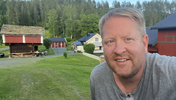 Redaktør i Vest-Telemark blad, Øystein Øygarden, liker å bruke sommeren til å være turist i eget distrikt.