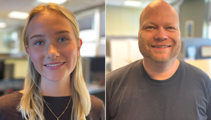 Ida Ystmark og Knut Gigstad er Fremovers sommervikarer i år.
