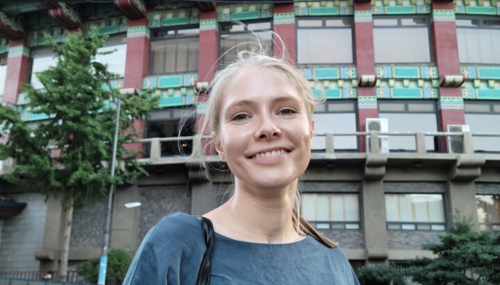 Synne Ulltang har fått fast jobb som journalist i Framtid Junior. På bilde: Synnøve Ulltang har fått fast jobb som journalist i Framtid Junior.