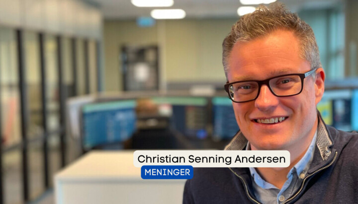 Christian Senning Andersen forklarer hvorfor de skal gi ut færre papiraviser fremover. Christian Senning Andersen forklarer hvorfor de skal gi ut færre papiraviser fremover.