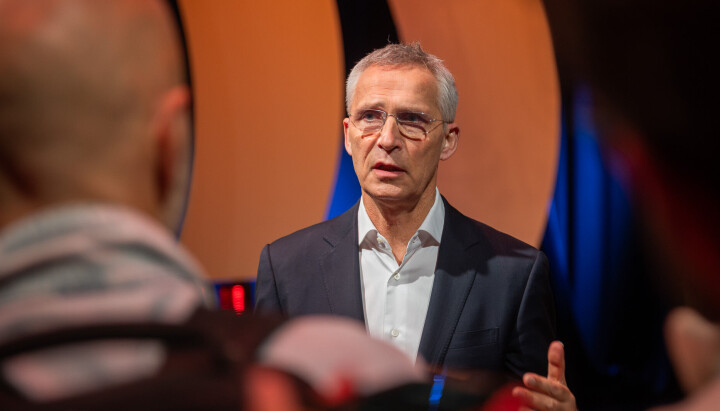 Finansminister Jens Stoltenberg, her fra en tidligere anledning.