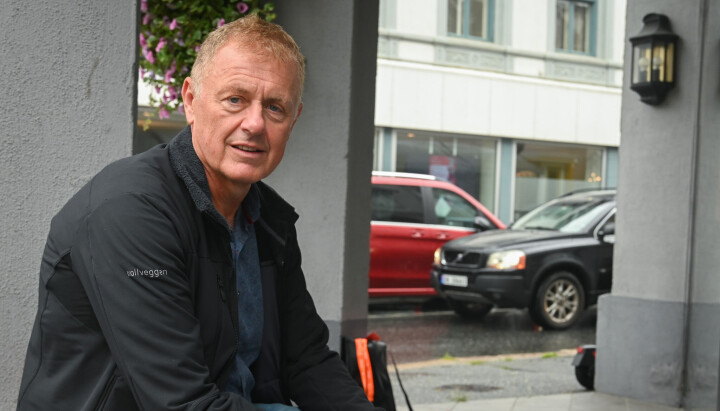 Gunnar Stavrum, sjefredaktør i Nettavisen. Gunnar Stavrum, sjefredaktør i Nettavisen og Krs.