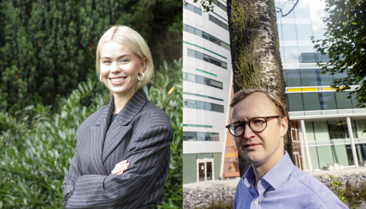 Sara Sofie Tallaksen og Kimmo Risbakken har fått jobb som nyhetsjournalister i Dagens Næringsliv.