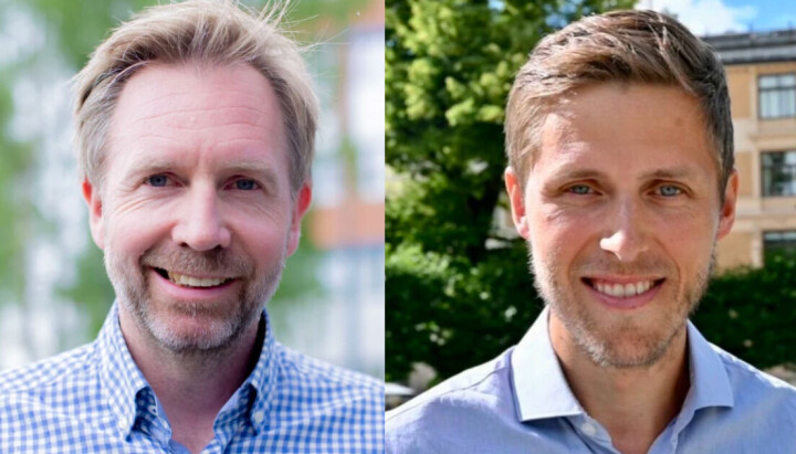 Chris Carlsen og Håkon Grønbech skal fortsette i redaktørjobbene sine i NRK. Chris Carlsen og Håkon Grønbech skal fortsette i redaktørjobbene sine i NRK.