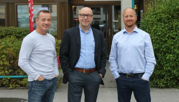 Ansvarlig redaktør Stian Eliassen (i midten)er svært fornøyd med å styrke redaktørteamet i iFinnmark med Vidar Kristensen (t.v.) og Erik Brenli.