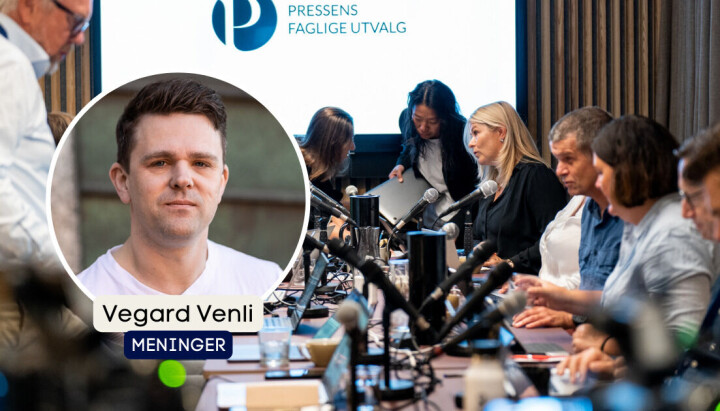 Vegard Venli kritiserer PFUs begrunnelser. . Bylinebilde av Vegard Venli. Illustrasjonsbilde fra et PFU-møte