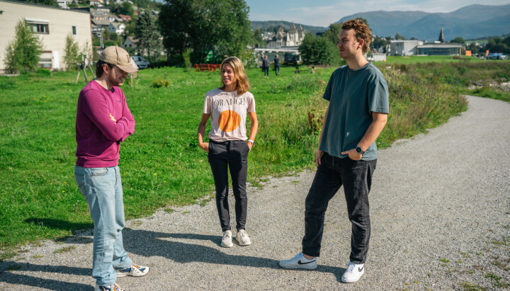 Fra venstre Sander Schadenberg, Ingvil Aaen Torpe, ansvarlig redaktør og daglig leder, og Sverre Jervell. Fra venstre Sander Schadenberg, Ingvil Aaen Torpe, ansvarlig redaktør og daglig leder, og Sverre Jervell.