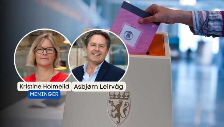 «Så, hvordan dekker vi valget i september? Ideer?» «Så, hvordan dekker vi valget i september? Ideer?», skriver Kristine Holmelid og Asbjørn Leirvåg.