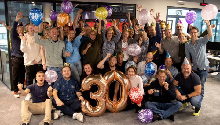 P4-ansatte feirer 30-årsdagen fredag.