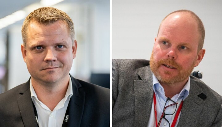 E24-sjef Lars Håkon Grønning og VG-sjef Gard Steiro gikk ut i en felles kommentar i helgen. Begge er glade for at LO-lederen nå har korrigert det de opplevde som konspirasjonsteorier. E24-sjef Lars Håkon Grønning og VG-sjef Gard Steiro.