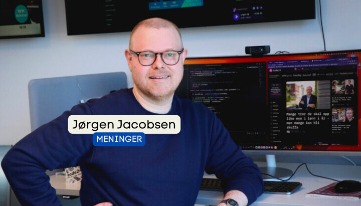 – Hvorfor er ikke avisa sosial?, spør Jørgen Jacobsen.