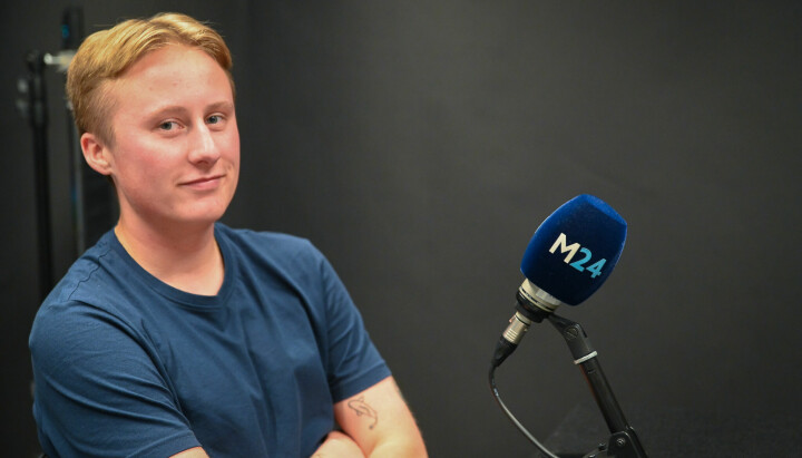 Matheo Dolva, reporter i NRK Super