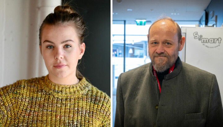 VG-kommentator Selma Moren (til venstre) reagerer på Se og Hør - og redaktør Ulf André Andersens omtale av prinsesse Ingrid Alexandra.