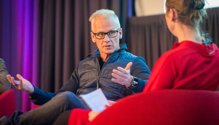 Stein Morten Lier fra Avhørt ble intervjuet av NRKs Gry Veiby under Radiodager