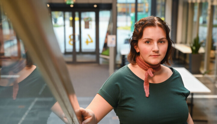 Leder i NJ Student, Regine Lund Kristensen. Leder i NJ Student, Regine Lund Kristensen.