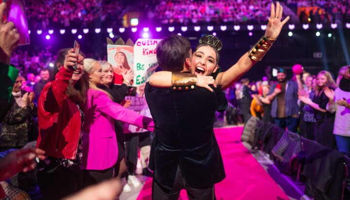 Alessandra vant finalen i Melodi Grand Prix tidligere i år - i Trondheim Spektrum. Neste år vender sirkuset tilbake til samme sted. Alessandra vant finalen i Melodi Grand Prix tidligere i år - i Trondheim Spektrum. Neste år vender sirkuset tilbake til samme sted.
