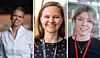 Disse tre er nominerte til årets talentpris: Ingrid Marie Zeiner (TV 2), Andrea Rognstrand (Forsvarets forum) og Helle Skjervold (VG).