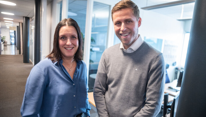 Regionredaktør for NRK Nord, Nina Einem, og distriktsredaktør hos NRK Troms, Håkon Grønbech er begge glade for at kontorene i Tromsø får en etterlengtet utbygging. Regionredaktør for NRK Nord, Nina Einem, og distriktsredaktør hos NRK Troms, Håkon Grønbech.
